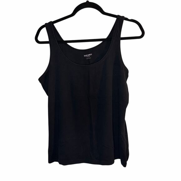 Old Navy First Layer Tank Top Bundle – Size L – Charcoal Gray & Black - Picture 4 of 7
